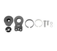 BowyTrading 25T Aluminum Alloy Servo Saver, Universal RC Car Servo Arm, Lightweight High - Accuracy Servo Horn for 1/10 Scale Vehicles with Enhanced Strength and Easy Installation (Black)