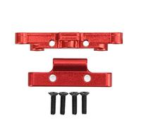 BowyTrading Aluminum Alloy Front and Rear Swing Arm Seat for HBX 1/18 18859E 18858E 18857E RC Car, Fixed Suspension Bracket with Enhanced Stability and Durability for Off - Road (Red)