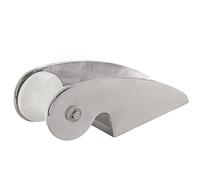 BowyTrading Boat Bracket Support, Marine Bow Lift Roller with Rubber Wheel, Stainless Steel Roller for Easy Installation, Self - Launching Heavy - Duty Bow Roller for Boat and Ya