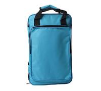 BowyTrading Drum Stick Backpack, Drum Bag for Sticks and Pedals, Ergonomic Portable Oxford Cloth Backpack with Multiple Compartments for Drummers On the Go (W 60 Blue)