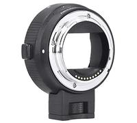 BowyTrading EF - NEX II Electronic Adapter Ring for EF Mount Lens to NEX Mount Camera, Black Alloy Adapter with Autofocus and Aperture Control, Full - Frame Compatible