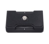 BowyTrading Quick Release Plate Aluminum Alloy Anodized, Camera Tripod Mount Plate, 1/4in Screw CNC Craft Tripod Adapter for Arca Port Universal, Lightweight Durable DSLR Camera Accessory for