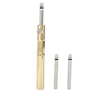 BowyTrading Watch Back Cover Opener, Pry Type Ergonomic Handle Watch Case Remover Tool with Alloy Steel Double Pry Heads, Screw Fixed for Home Watch Battery Replacement and Repair