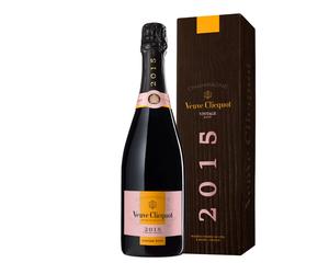Box 1 bottle Veuve Clicquot Vintage Brut Rosé Gift 2015