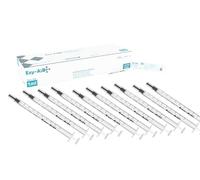 Box 100 - 1ml Ezy-Aid Disposable Sterile Empty Syringe | Highly Accurate | Luer Slip Tip, Single-Use Medical Grade Syringes without Needles, Non-Pyrogenic, Latex Free for Dispensing Liquid, No Needle