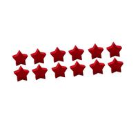 Box 12 Pcs Packing Necklaces Diamond Earring Case Stand Bearer Christmas Cases Ring Holder Jewelry Necklace Red
