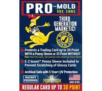 Box 25) 3rd Gen Pro-Mold 30/35 Point Magnetic ONE-Touch Card Holder with Included Penny Sleeve MH30SAB