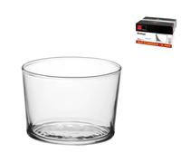 Box 36 Glasses In Glass Bodega Mini cl 20 Transparent Bormioli Rocco