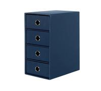 Box 4 Drawers 250x175x320mm Soho Blue Navy 90 | Rossler Soho