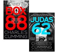 Box 88 Series Charles Cumming 2 Books Collection Set (BOX 88, JUDAS 62)
