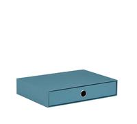 Box A4 Drawer C/Button Hole Soho Blue Denim 15 Rossler Soho