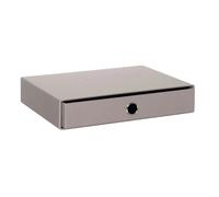 Box A4 Drawer C/Button Hole Soho Grey Taupe 49 Rossler Soho
