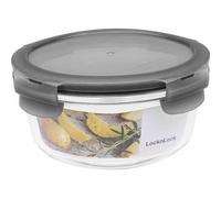 Box " Boro Seal " 0,65 L round Diameter 15,5 X 7,5 CM, Clear Container Kitchen