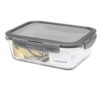 Box " Boro Seal " 1l Angular 20 x 15,2 X 7,4 CM,Transparent Fresh Container