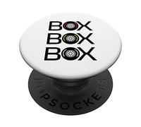 Box Box Box Radio Call to the Pit Crew Tyre Racing PopSockets Swappable PopGrip