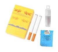 Box Bubble Toy,Blowing Fake Bubbles Pack Blower Blow Sticks Liquid Relaxation Birthday Christmas Party Gift,Funny Mini Bubble Box Stick Toy for Men Women,Outdoor Bubble Makers Toys (F)