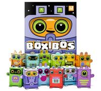 Box Buddies Boxibos Galactics - Pack of 12 Mini Box Space Explorers - Paper Craft for Kids, Party Bag Fillers, Pocket Money Toys