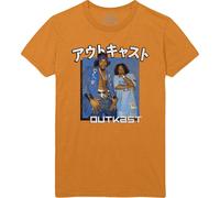 Box Cotton T-Shirt Outkast Orange XXL