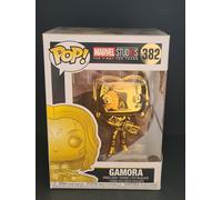 Box Damage Gold Chrome Gamora Funko Pop Vinyl Figure Marvel Studios #382