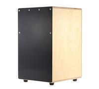 Box Drum,HUIOP Wooden Cajon Hand Drum Children Box Drum Persussion Instrument with Stings Rubber Feet 23 * 24 * 37cm