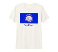 Box Elder South Dakota USA Flag Souvenir Premium T-Shirt