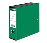 Box File, Foolscap, 50mm Spine Width, Green, Pack of 10