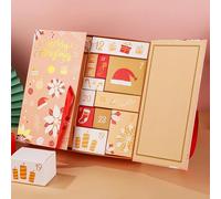 Box For - 24 Colorful Reusable Christmas Countdown Box For Fill Your Own gi-fts Boxes| Fillers For Kids & Adults (C)