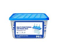 Box for Air Purification, 35 cl Long-Term Fresh Dispenser, Automatic Fragrance Odour Neutraliser for Household, for Indoors, Kitchen, Bathroom, Cabinet, Car, Pet Area and