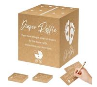 Box for Gender Reveal, Fun Gender Reveal Activity, Baby Shower Decorations for Event Holiday Home Celebration Family Gathering Pregnancy Announcement