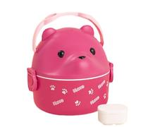 Box for Kids | Lovely Bear Thermal Lunch Box,Microwave Safety Reusable Cooler Lunch with Handle for Office Work School Picnic Beach
