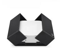 Box for Mac mini M4/M4 Pro, Tablet Leather Storage Box, Portable Scratch-Proof Protective Case, Desktop Storage Stand