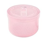 Box for Nail Supplies | Detachable Professional Clear Double Layer Manicure Case - Non-Slip Portable Station Storage Box Easy-Clean for Home Salon Cosmetology