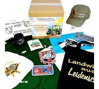 Box for Tractor Friends - Patch BW Bag Cup T-Shirt Sticker - 15 Items - 80509