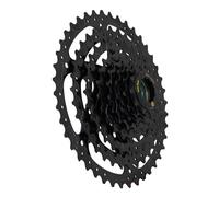 Box Four 8 Speed Bike Cassette 11-42T Black Fits Standard HG Hubs 9/10/11 Speed Cassette for Mountain Bike, Lightweight Bicycle MTB Cassettes, Compatible Bike Cassettes