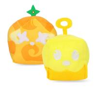 Box fruits Plush Doll, 15 Cm Game Character Stuffed Plushies, Kitsune Soft Stuffed Toy, Cuddly Box fruits Plush Pillow, Collectible Box fruits Plush Doll for Game Fans (Light Fruit Buddha Fruit)