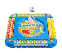 Box Games, Logical Thinking Boost, 22x22x1.5cm, Wooden Table Game, Educational Dice Game, Playtime Activity, For Age 3-6 Kids Classroom Home Party Night Entertainment Birthday Fun