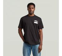 Box Globe Graphic T-Shirt - Black - Men XS