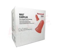 Box Howard Leight by Honeywell MAX Ear Plugs 37db Snoring Sleep Aid - 200 Pairs