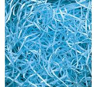 Box.it.pack.it Light Blue Shredded Kraft Paper, 1Kg