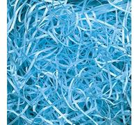 Box.it.pack.it Light Blue Shredded Kraft Paper, 500g
