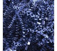 Box.it.pack.it Shredded Crinkle ZigZag Kraft Paper, Navy Blue, 5kg