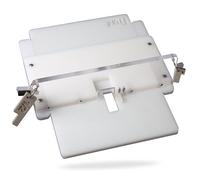 Box Joint Jig for Router table, Finger Joint Jig with 3 Size Index Keys (1/4", 3/8", 1/2"), Setup Bars Included, Clear Acrylic Router Box Joint Jig, Adjustable Tightness, Easy Setup with Video Guide