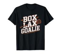 Box Lacrosse Goalie Indoor Crease Defender Last Line Lax T-Shirt
