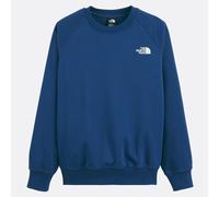 Box Logo Sweatshirt with Crew Neck blue