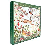 Box of 10 Christmas Cards in Winter Wildlife Designs Assorted Xmas Card Boxes 087072 087072
