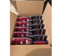 Box of 10 Ninja Professional Tiling Scraper Tools, Curved Edge for Plastering and Decorating, 70mm Stainless Steel Blade, Soft Grip Rubber Handle