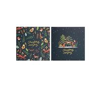 Box of 10 Winter Woodland Animals NSPCC Charity Christmas Cards In 2 Designs 556988