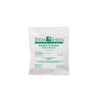 Box of 100-2 oz. Stera-Sheen Green Label Sanitizer Packets (Purdy Products) SSG1002 by Stera-Sheen Green Label