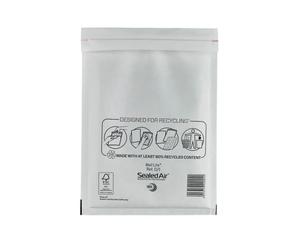 Box of 100 Mail Lite White Bubble Bags Envelopes D/1 180 x 260 mm DVD size