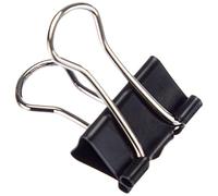 Box of 12 Binder Clips 19 mm